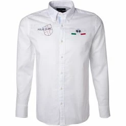 Coupon 👍 LA MARTINA Hemd RMC313/OX077/00001 Regular Fit, Baumwolle, Weiß ✔️