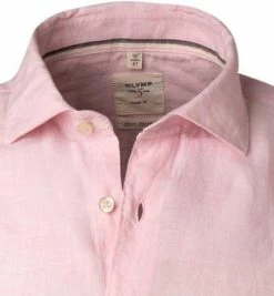 Neu ⌛ OLYMP Level Five Body Fit smartbusiness 3556/74/31 Hemd, Reines Leinen, Pastellrosa meliert, Hellrosé ⭐ -Hemden Verkaufsgeschäft 366323 norm2