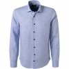 Großhandel 🔥 OLYMP Signature Tailored Fit 8548/74/11 Hemd, Reines Leinen, Bleu 🔥