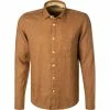 Rabatt 🛒 Marc O'Polo Hemd 123 7428 42082/768 Regular Fit, Reines Leinen, Braun ✨