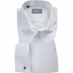 Großhandel 👏 fakts Hemd 9010/111 Slim Fit, Baumwolle, Weiß , Weiß 🎉