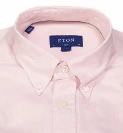 Bester Verkauf 🎁 ETON Hemd 9375/59596/51 Slim Fit, Oxford, Rosa meliert, Pink ✔️ -Hemden Verkaufsgeschäft 367009 norm2