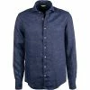 Großhandel ⌛ Stenströms Hemd 675221/7970/160 Fitted Body, Reines Leinen, 👖 Jeansblau meliert, 👖 Jeansblau ⭐