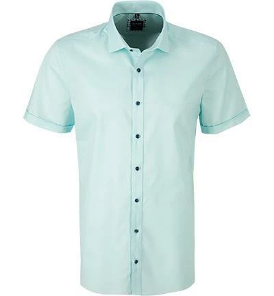 Billig 🧨 OLYMP Level Five Body Fit 2074/72/43 Kurzarmhemd, Baumwolle, Türkis 🧨 2 Billig 🧨 OLYMP Level Five Body Fit 2074/72/43 Kurzarmhemd, Baumwolle, Türkis 🧨 – Bild 2