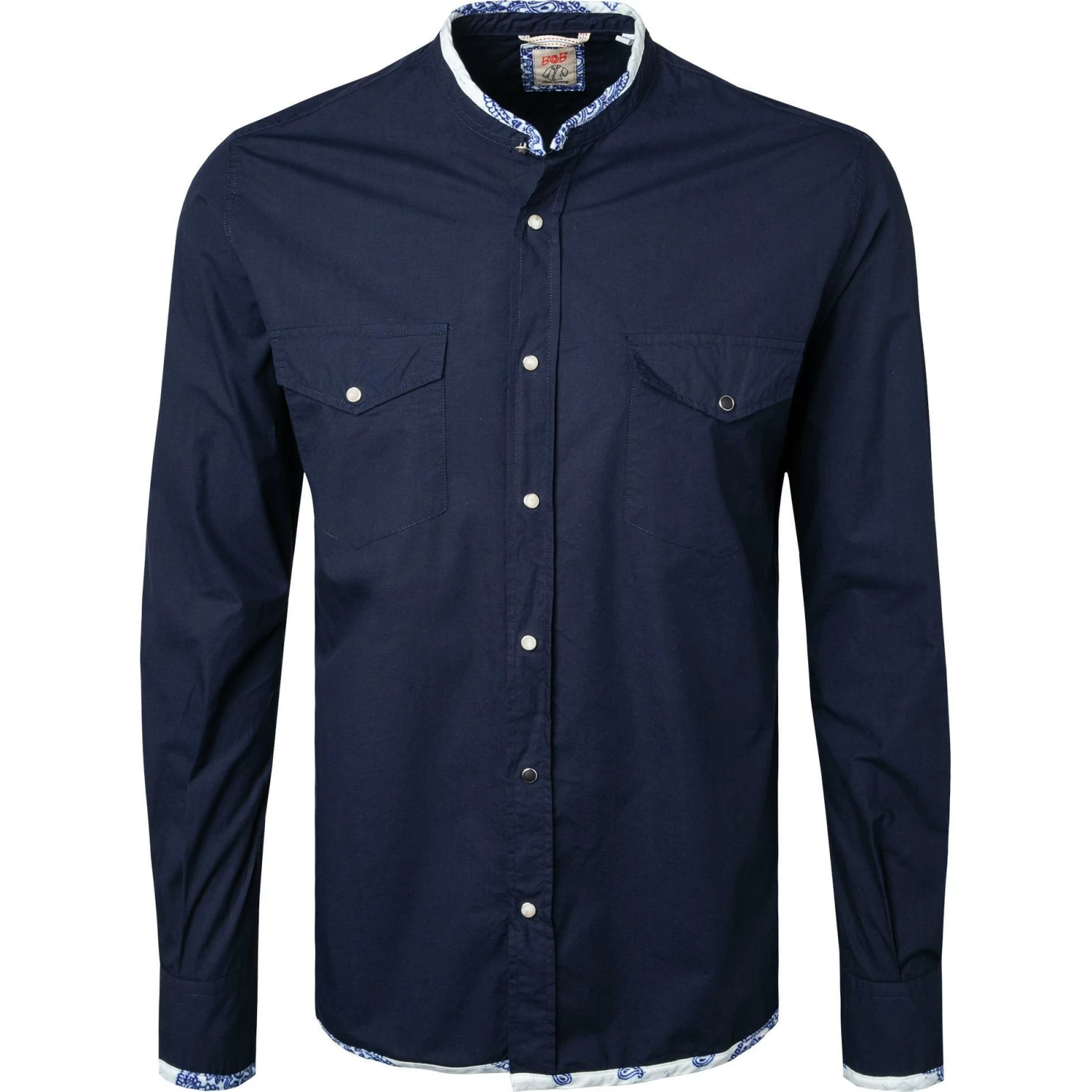 Auslauf 👏 BOB Hemd JET800 T800/navy Baumwolle 🧨 1 Auslauf 👏 BOB Hemd JET800 T800/navy Baumwolle 🧨