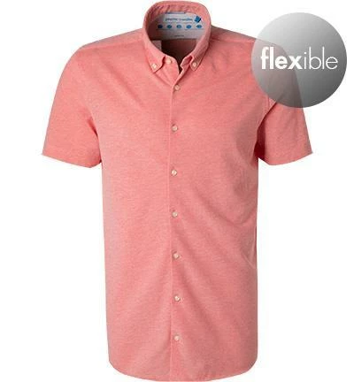 Bester Verkauf 💯 Pierre Cardin Hemd 03621/000/27460/9077 Kurzarmhemd, Slim Fit, Piqué, Lachs meliert , Lachs 💯 2 Bester Verkauf 💯 Pierre Cardin Hemd 03621/000/27460/9077 Kurzarmhemd, Slim Fit, Piqué, Lachs meliert , Lachs 💯 – Bild 2