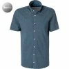 Billig 😀 Pierre Cardin Hemd 03621/000/27461/9081 Kurzarmhemd, Slim Fit, Jersey-Piquée, Dunkelblau gemustert, Dunkelblau 🎁