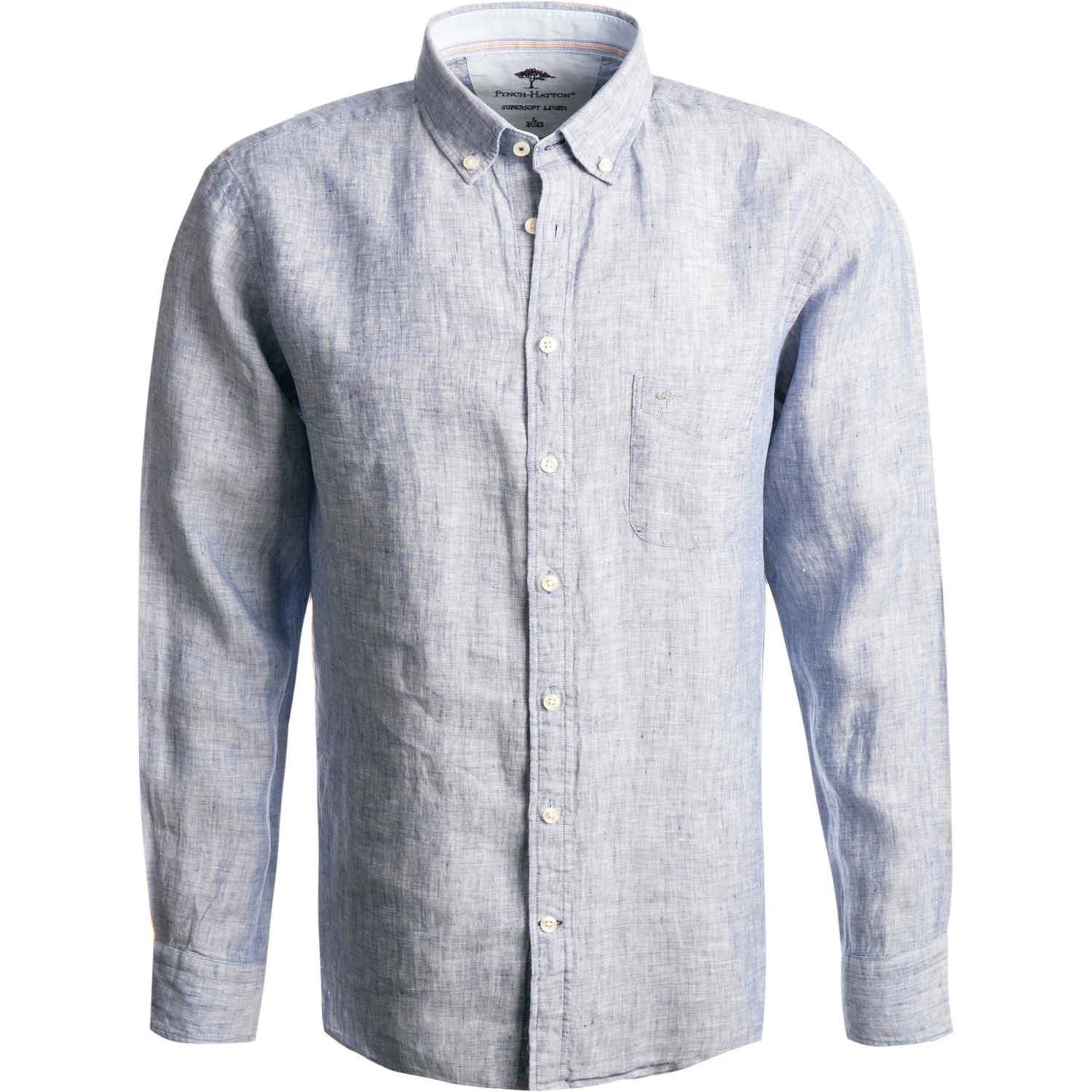 Brandneu 🔔 Fynch-Hatton Hemd 1121 6030/6033 Casual Fit, Reines Leinen, Dunkelblau meliert, Dunkelblau 🧨 1 Brandneu 🔔 Fynch-Hatton Hemd 1121 6030/6033 Casual Fit, Reines Leinen, Dunkelblau meliert, Dunkelblau 🧨