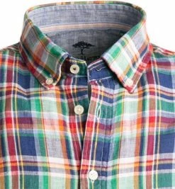 Top 10 🌟 Fynch-Hatton Hemd 1121 6051/6054 Kurzarmhemd, Casual Fit, Reines Leinen, Multicolor kariert, Multicolour 👍 -Hemden Verkaufsgeschäft 367385 norm2