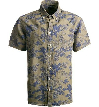 Bestes Angebot 🔥 Fynch-Hatton Hemd 1121 9011/9014 Kurzarmhemd, Casual Fit, Reines Leinen, Olivgrün-navy gemustert, Olive 👍 2 Bestes Angebot 🔥 Fynch-Hatton Hemd 1121 9011/9014 Kurzarmhemd, Casual Fit, Reines Leinen, Olivgrün-navy gemustert, Olive 👍 – Bild 2