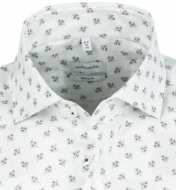 Großhandel 👏 Seidensticker Hemd 198711/01 Kurzarmhemd, Regular Fit, Oxford, Weiß gemustert, Weiß 👍 -Hemden Verkaufsgeschäft 367442 norm2