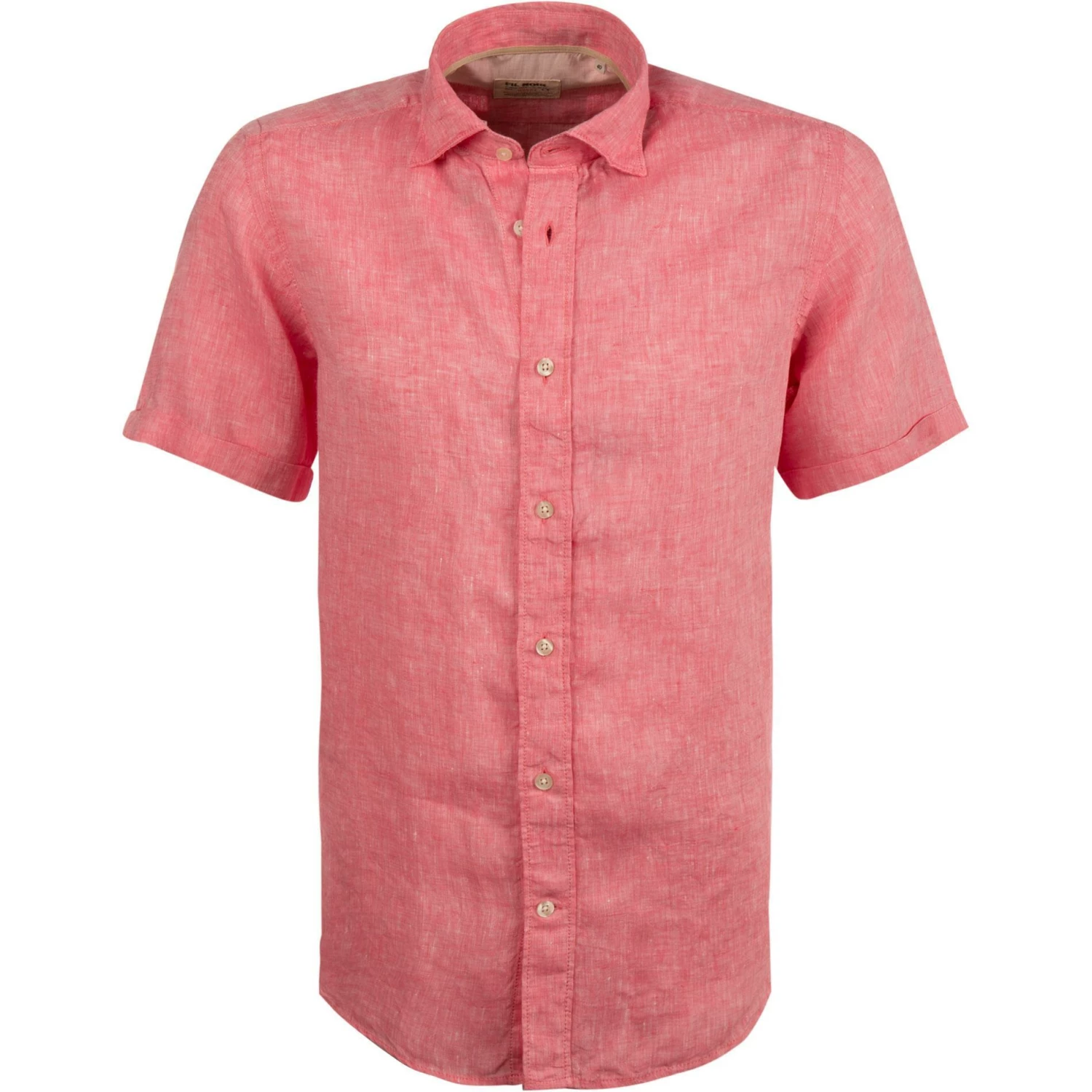 Billig 😉 FIL NOIR Hemd Roma 51490/45 Kurzarmhemd, Shaped Fit, Reines Leinen, Pink meliert, Pink 🔔 1 Billig 😉 FIL NOIR Hemd Roma 51490/45 Kurzarmhemd, Shaped Fit, Reines Leinen, Pink meliert, Pink 🔔