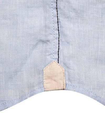 Auslauf 🎁 FIL NOIR Hemd Roma 51492/62 Shaped Fit, Reines Leinen, Hellblau meliert, Hellblau ⭐ 4 Auslauf 🎁 FIL NOIR Hemd Roma 51492/62 Shaped Fit, Reines Leinen, Hellblau meliert, Hellblau ⭐ – Bild 4