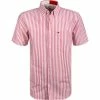 Rabatt 🔔 TOMMY 👖 JEANS Hemd DM0DM10160/T1K Kurzarmhemd, Bio Baumwolle, Rosa-weiß gestreift, Pink-weiß ✨