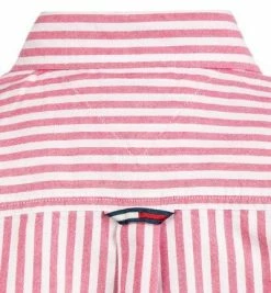 Rabatt 🔔 TOMMY 👖 JEANS Hemd DM0DM10160/T1K Kurzarmhemd, Bio Baumwolle, Rosa-weiß gestreift, Pink-weiß ✨ -Hemden Verkaufsgeschäft 367725 norm3