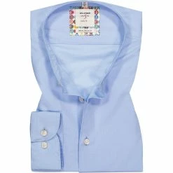 Am billigsten 👏 OLYMP Level Five Body Fit Smartbusiness 3507/74/11 Hemd, Baumwolle, Bleu 👍