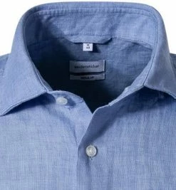 Neu 🤩 Seidensticker Hemd 198361/11 Kurzarmhemd, Regular Fit, Reines Leinen, Blau 🥰 -Hemden Verkaufsgeschäft 367945 norm2