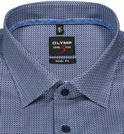 Beste Bewertungen von 🤩 OLYMP Level Five Body Fit 69EL 2021/79/18 Hemd, Baumwolle, Extra langer Arm, Marineblau gemustert, Marine ✨ -Hemden Verkaufsgeschäft 368232 norm2
