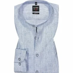 Bestpreis ✨ OLYMP Level Five Body Fit 2039/74/13 Hemd, Baumwolle, Rauchblau meliert, Rauchblau 🌟