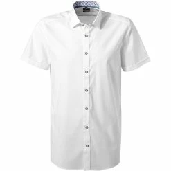 Am billigsten 🛒 OLYMP Level Five Body Fit 2031/72/00 Kurzarmhemd, Popeline, Weiß 🥰