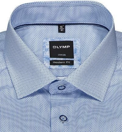 Besorgen 🤩 OLYMP Luxor Modern Fit 69EL 1209/79/11 Hemd, Baumwolle, Extra langer Arm, Bleugemustert, Bleu 🌟 3 Besorgen 🤩 OLYMP Luxor Modern Fit 69EL 1209/79/11 Hemd, Baumwolle, Extra langer Arm, Bleugemustert, Bleu 🌟 – Bild 3