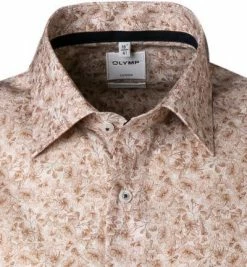 Beste Bewertungen von 🎁 OLYMP Luxor Comfort Fit 1011/72/28 Kurzarmhemd, Popeline, Braun gemustert, Braun 🧨 -Hemden Verkaufsgeschäft 368574 norm2