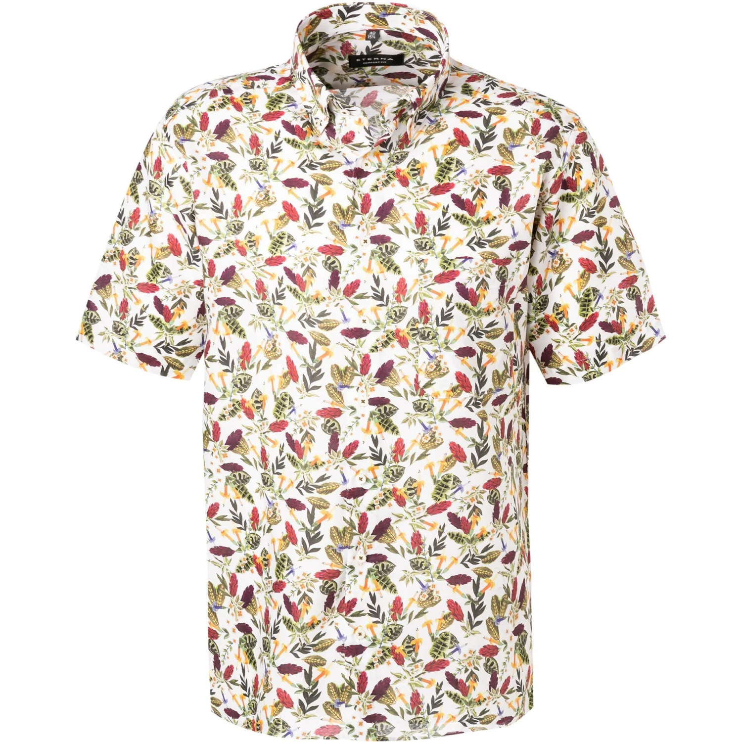 Rabatt 🔥 ETERNA Hemd 3443/K19L/45 Kurzarmhemd, Comfort Fit, Baumwolle, Multicolor, Multicolour ⭐ 1 Rabatt 🔥 ETERNA Hemd 3443/K19L/45 Kurzarmhemd, Comfort Fit, Baumwolle, Multicolor, Multicolour ⭐