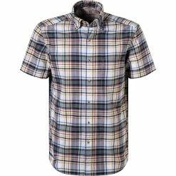 Angebote 🎉 ETERNA Hemd 2449/WS9B/63 Kurzarmhemd, Regular Fit, Baumwolle, Multicolour kariert, Multicolour ✔️