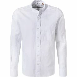 Angebote 👏 ETERNA Hemd 2450/VS9S/02 Regular Fit, Leinen-Baumwolle, Weiß meliert, Weiß 🌟