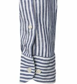 Aktion 🌟 ETON Hemd 1000/03032/29 Contemporary Fit, Reines Leinen, Dunkelblau gestreift, Dunkelblau 🤩 -Hemden Verkaufsgeschäft 368861 norm3