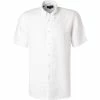 Angebote 💯 ETON Hemd 1000/03070/00 Kurzarmhemd, Slim Fit, Reines Leinen, Weiß ⭐