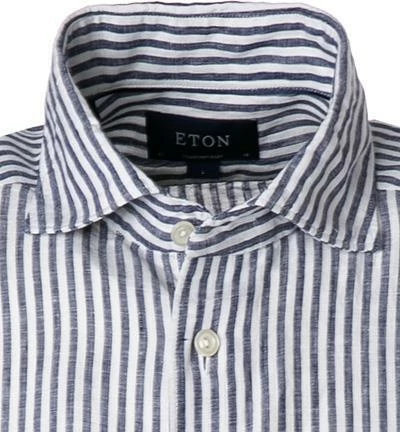 Rabatt 💯 ETON Hemd 1000/02062/29 Slim Fit, Reines Leinen, Dunkelblau gestreift, Dunkelblau 🧨 3 Rabatt 💯 ETON Hemd 1000/02062/29 Slim Fit, Reines Leinen, Dunkelblau gestreift, Dunkelblau 🧨 – Bild 3