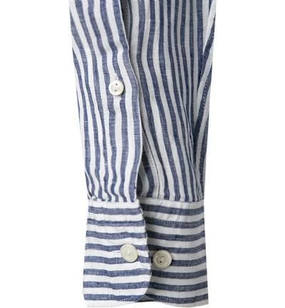 Rabatt 💯 ETON Hemd 1000/02062/29 Slim Fit, Reines Leinen, Dunkelblau gestreift, Dunkelblau 🧨 4 Rabatt 💯 ETON Hemd 1000/02062/29 Slim Fit, Reines Leinen, Dunkelblau gestreift, Dunkelblau 🧨 – Bild 4