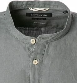 Angebote 🔥 Marc O'Polo Hemd 124 7428 42162/446 Shaped Fit, Reines Leinen, Salbei , Salbei 🔔 -Hemden Verkaufsgeschäft 368878 norm2