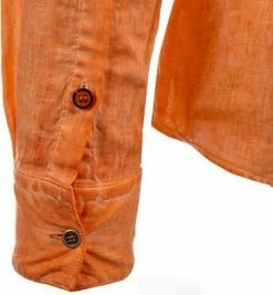 Großhandel 🧨 BOB Hemd KOREA450 T/C/arancio Leinen-Baumwolle, Orange meliert ❤️ -Hemden Verkaufsgeschäft 368926 norm3