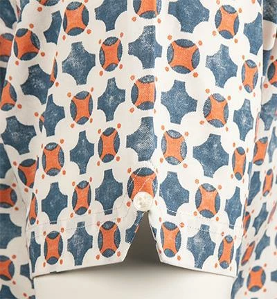 Billig 🌟 Ben Sherman Hemd 0063413/023 Kurzarmhemd, Regular Fit, Baumwolle, Creme-blau-orange 🎉 5 Billig 🌟 Ben Sherman Hemd 0063413/023 Kurzarmhemd, Regular Fit, Baumwolle, Creme-blau-orange 🎉 – Bild 5