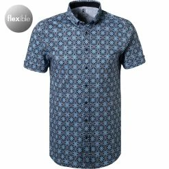 Beste Bewertungen von 😀 DESOTO Hemd Modern B.D. 41231-3/332 Kurzarmhemd, Jersey, Blau gemustert , Blau 🛒