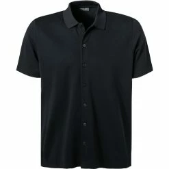 Bester Verkauf 🥰 Maerz Hemd 640200/399 Kurzarmhemd, Baumwolle, Marineblau, Marine 😍