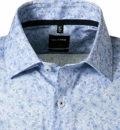 Aktion 🌟 OLYMP Luxor Modern Fit 1211/72/11 Kurzarmhemd, Popeline, Bleu gemustert, Bleu 🔔 6 Aktion 🌟 OLYMP Luxor Modern Fit 1211/72/11 Kurzarmhemd, Popeline, Bleu gemustert, Bleu 🔔 -Hemden Verkaufsgeschäft 369512 norm2