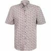 Aktion ⌛ Haupt Hemd 71128218275/40109 Kurzarmhemd, Modern Fit, Baumwolle, Multicolour gemustert, Multicolour 🥰
