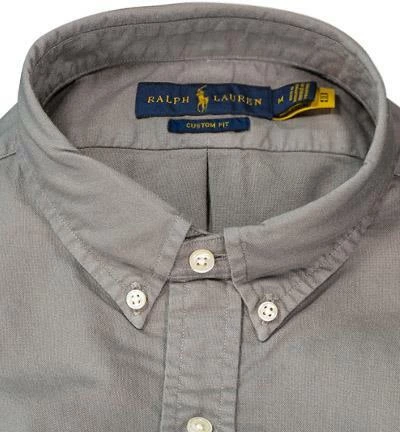 Billig 🧨 Polo Ralph Lauren Hemd 710845035/001 Custom Fit, Baumwolle, Mittelgrau, Grau 🔔 3 Billig 🧨 Polo Ralph Lauren Hemd 710845035/001 Custom Fit, Baumwolle, Mittelgrau, Grau 🔔 – Bild 3