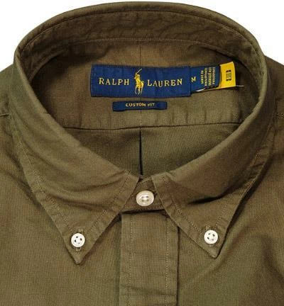 Budget 🛒 Polo Ralph Lauren Hemd 710805564/006 Custom Fit, Baumwolle, Olivgrün ✨ 3 Budget 🛒 Polo Ralph Lauren Hemd 710805564/006 Custom Fit, Baumwolle, Olivgrün ✨ – Bild 3