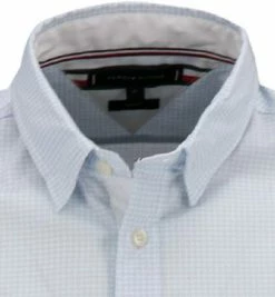 Beste Bewertungen von 🔥 Tommy Hilfiger Hemd MW0MW18871/0GZ Kurzarmhemd, Slim Fit, Popeline, Hellblau-weiß gemustert, Hellblau 😉 -Hemden Verkaufsgeschäft 370063 norm2