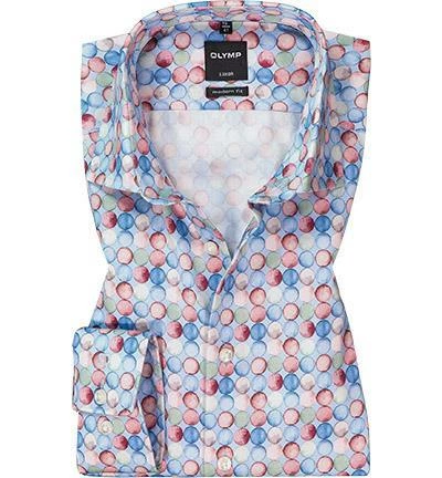 Budget 🛒 OLYMP Luxor Modern Fit 69EL 1219/79/35 Hemd, Baumwolle, Extra langer Arm, Blau-rot, Rot ⌛ 2 Budget 🛒 OLYMP Luxor Modern Fit 69EL 1219/79/35 Hemd, Baumwolle, Extra langer Arm, Blau-rot, Rot ⌛ – Bild 2