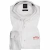 Bestpreis 🌟 BOSS Hemd Biado 50452429/100 Regular Fit, Baumwolle, Weiß meliert, Weiß ✔️