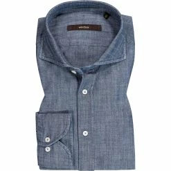 Schlussverkauf 👏 Windsor Hemd Lano-W 30026501/440 Shaped Fit, Baumwolle, Blau ✨