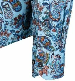 Aktion 🎉 Pierre Cardin Hemd 05891/000/27733/9051 Modern Fit, Baumwolle, Blau gemustert, Blau 😍 -Hemden Verkaufsgeschäft 372328 norm3