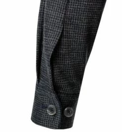 Großhandel 🛒 HILTL Overshirt Jake 14161/1001/42 Regular Fit, Jersey, Anthrazit gemustert , Anthrazit 👍 -Hemden Verkaufsgeschäft 372715 norm3