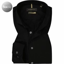 Angebote 🧨 bugatti Hemd 9980/88600/290 Jersey, Schwarz 👍