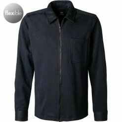 Billig 🥰 Strellson Overshirt Nic 30028368/401 Jersey, Nachtblau 🤩